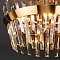 Люстра Eurosvet 10111/5 золотая бронза/прозрачный хрусталь Strotskis